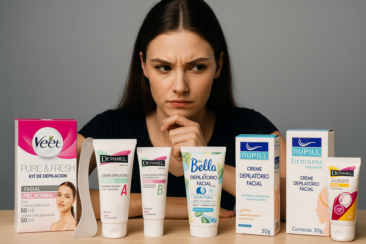 Melhores cremes depilatórios 2025 para o Rosto